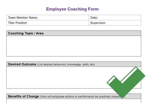 free coaching form template word.